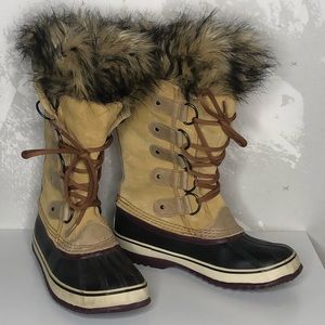 Joan of the Arctic Leather Winter Boots